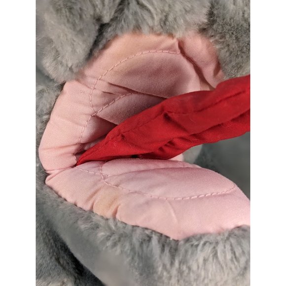 WRINKLES the DOG Vintage 80s Dog Puppets Lot of Two 15" WORKS - Picture 12 of 16